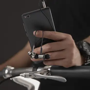 Original Xiaomi Hybrid Pro HD Slušalke/Mi V Uho Hibridni Žično Nadzor Z MIC za Xiaomi iPhone Samsung Redmi 4 4X Pametni telefon