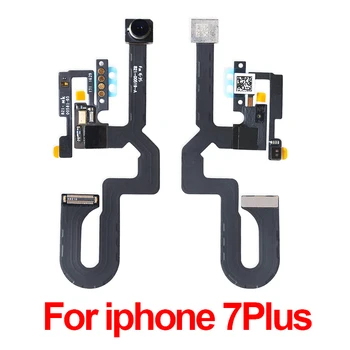 Original Za iPhone 7 7G 7Plus 8 8G 8Plus Plus X Sprednje Kamere Flex Kabel Zadaj gleda s Svetlobo, Senzor bližine Modul