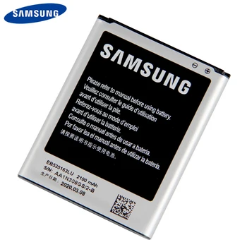 Originalni Samsung Baterije EB535163LU Za Samsung I9082 Galaxy Grand DUO I9080 I879 I9118 Neo+ i9168 i9060 Baterije 2100mAh