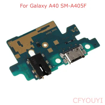 Originalni Samsung Galaxy A40 A405F Dock Priključek USB Polnjenje prek kabla USB Vrata Flex Kabel USB v Polnilnik, Flex