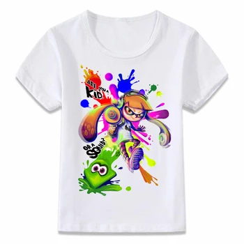 Otroci Oblačila Majica Splatoon T-majica za Fante in Dekleta Malčka Srajce Tee oal251