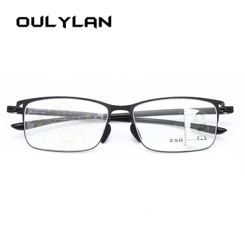 Oulylan Progresivna Multifokalna Obravnavi Očala Ženske Moški Očala Anti-modra Svetloba Očala za Blizu in Daleč Presbyopic Očala