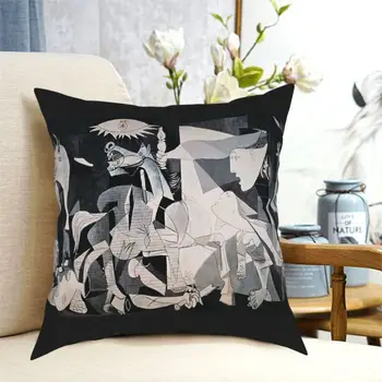 Pablo Picasso Guernica Vrgel Blazino Kritje Poliester Vrgel Blazino Nadrealizma Art Moda Pillowcover Doma Dekor