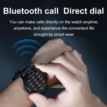 Pametno Gledati Za Moške I9 Bluetooth Klic Smartwatch Srčni utrip, Več Športnih Način Nepremočljiva PK GT2 Wacth Za HuaWei Android, IOS