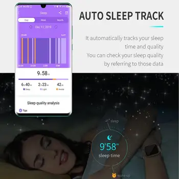 Pametno Gledati Ženske, Šport Gledam Dotik Smartwatch Moški Fitnes Tracker Nepremočljiva Band Pametno Gledati Android 2020 za Xiaomi Huawei