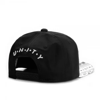 PANGKB blagovne Znamke U. N. I. T. Y. SKP black Podjetje hip hop bomber vrnitev žoge klobuk za moške, ženske odraslih na prostem priložnostne sonce baseball skp gorras