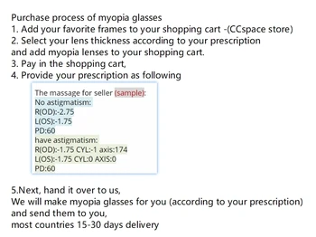 Par Anti-Blue Ray Svetlobe Asferični Leči CR-39 Recept Kratkovidnost Presbyopia Jasno Objektiv Anti-Sevanje 1.56 & 1.61 & 1.67 Indeks
