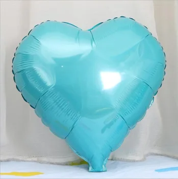 Pastelnih Srce Baloni 20pcs Roza valentinovo Srce Oblikovani Okraski Rose Zlata Mylar Folija Balon Set