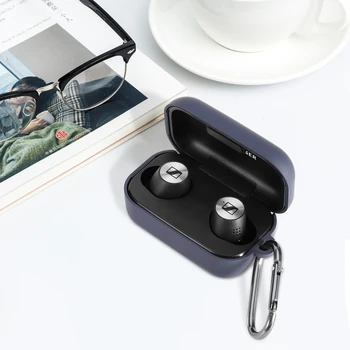 PC Trdi Slušalke Primeru Zaščitni Pokrov, Lupine, Kože, za -SENNHEISER Zagon Pravi Brezžični Bluetooth 2 Čepkov
