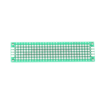 PCB board dvostranski kositrne plošče Zeleni olje steklenimi vlakni univerzalno odbor 2x8 3x7 4x6 5x7 6x8 7x9 8x12 7pcs