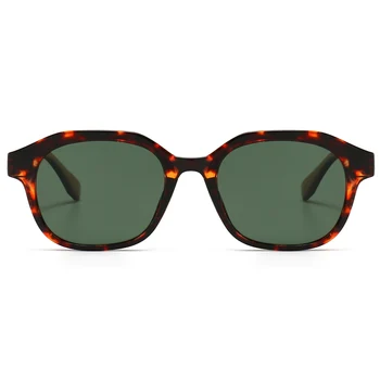 Peekaboo ženski kvadratnih sončna očala za moške leopard retro sončna očala za ženske uv400 dropshipping 2021 pozimi poceni darila