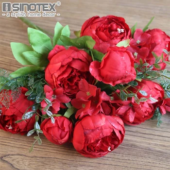 Peony Svile Umetno Cvetje Za Dekoracijo Dekorativne Rože Evropski Stil Umetne Rože Poročno Dekoracijo 1 KOS/Veliko
