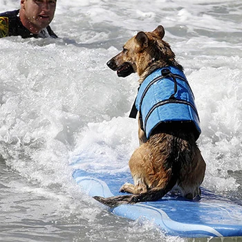 Pes Rešilni Jopič, Plavanje Obleko Pet Varnost Telovnik Obleke, Kopalke