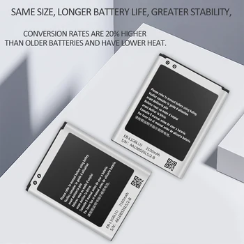 PINZHENG 2100mAh Telefon Baterija Za Samsung Galaxy S3 I9300 I9305 I9308 Bateria EB-L1G6LLU Zamenjavo Mobilnega Telefona Baterije