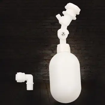 Plastični Plavajoče krogelna pipa Izklopi Samodejno Krme Napolnite Rezervoar Rib Akvarijske Vode K1MF