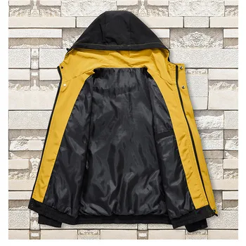 Plus velikost 5XL, 6XL, 7XL, 8XL jakna moški modni hooded bomber jakno za moške spomladi in jeseni suknjič priložnostne windbreaker Suknjič