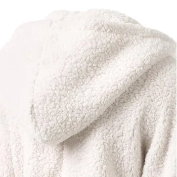 Plus velikost 5XL ženske zimsko jakno Jagnječje moda hooded zadrga jakno ženski zimski plašč iz rabo
