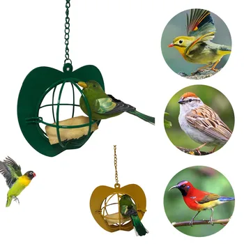 Podajalnik ptic Visi za Vrt, Dvorišče Dekoracijo Apple Oblikovan Prostoživečih Ptic, Pet Supplies Podajalnik