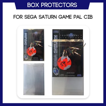 Polje Zaščitnik Sega Saturn Igra PAL CIB Meri Rezervnih Jasno, Plastični Primeru