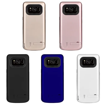 Polnilec za baterije Ohišje Za Samsung Galaxy S8 S9 Plus Mehka TPU Moči Banke Telefon Primeru Pokrovček Za Samsung S8 S9 Plus Baterija Primeru