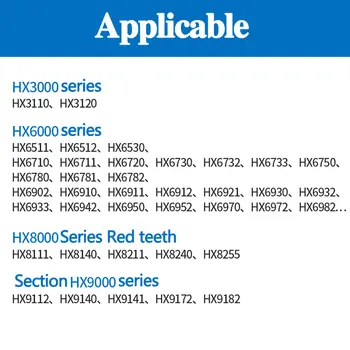 Potovalni Adapter za Polnilnik za Philips Sonicare Heathy Bela zobna ščetka Flexcare RS900 RS910 RS930 RS980 RS930 RS900 RS950 Airfloss