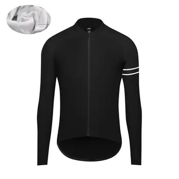 Pozimi 2021 Dolgo Toplotne Runo Kolesarjenje Jersey Moški Oblačila Bicicleta Maillot Equipacion Ciclismo Kolo Oblačila plašč
