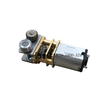 Pravim Kotom izhodne N20 DC Prestavi motor DIY 3D Tiskanje Pero Posebna Motorna CW (46# Jekla Industrijski)