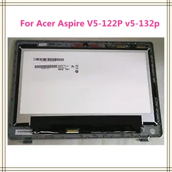 Prenosnik LCD Zaslon na Dotik Digitiser Steklena Plošča Skupščine + Ploščo B116XAN03.2 Za Acer Aspire V5-122P Seriji V5-122P MS2377