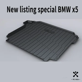 Primerna za BMW X5 Black Težkih Tovornih Talna Obloga-Vse Vremenske Trunk Varstvo X5 F15 G05 2013 2016 2017 2018 2019 2020