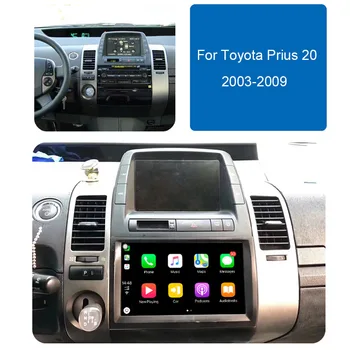 Prius 20 Android 10.0 Okta Jedro 6+128G Gps Navigacija Multimedia Android Avto Radio Hladilni ventilator Za Toyota Prius 20 2003-2009
