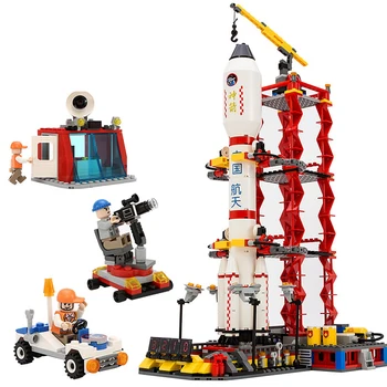 Prostor model gradnik nastavite igrače vesoljsko Plovilo Space Patruljna Vozila Bloki Space shuttle model DIY igrače Darila za otroke