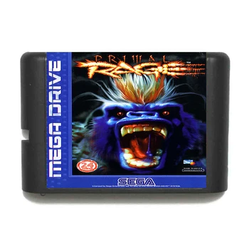 Prvinski Bes 16 bit MD Igra Kartice Za Sega Mega Drive Za Genesis
