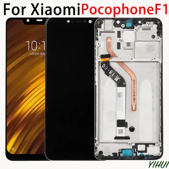 Prvotne Za Xiaomi Pocophone F1 LCD-Zaslon, Zaslon na Dotik, Računalnike Skupščine POCO F1 Zaslona Zamenjava