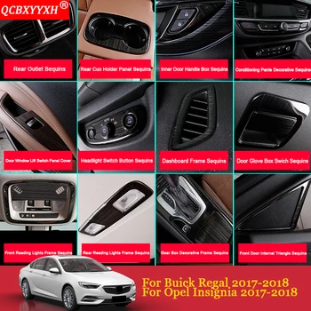 QCBXYYXH Avto Styling Za Buick Regal Opel Insignia 2017 2018 Notranja Vrata, Okna Dvigalo Stikala Notranjo Dekoracijo Nalepke