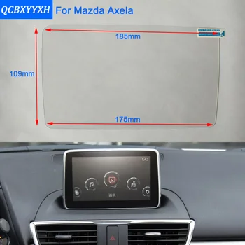 QCBXYYXH Za Mazda 3 6 Axela Atenza Avto Styling GPS Navigacijski Zaslon Steklo Zaščitno folijo nadzorna plošča Zaslon Zaščitna folija