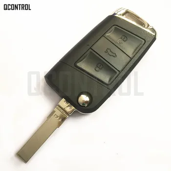 QCONTROL Daljinski Ključ za Nadgradnjo, za VW/VOLKSWAGEN Beetle/Caddy/Eos/Golf/Jetta/Polo/Scirocco/Tiguan/Touran/Up 5K0 837 202 OGLAS