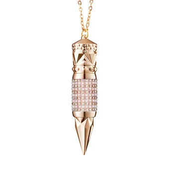 Queen ' s Diamond Pearl 3 barve v 1 Cev Šminka Mat Teksturo Enostavno nositi Svilnat Dotik Nepremočljiva Dolgotrajno Golih Ustnice Ličila