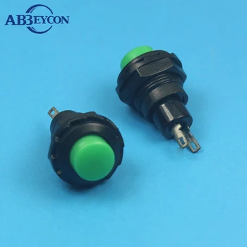 R13-502 12 mm 2pin Plastičnih Kratkotrajno OFF-(NA) mini pritisni gumb stikalo