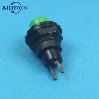 R13-502 12 mm 2pin Plastičnih Kratkotrajno OFF-(NA) mini pritisni gumb stikalo