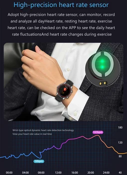 R9 Pametno Gledati 2020 IP68 Vodotesen Šport Fitnes Tracker Srčnega utripa Bluetooth 5.0 Smarth Gledajo Moški Ženske Smartwatch