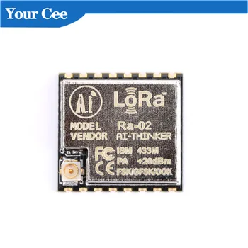 Ra-02 LoRa SX1278 433M 10KM Brezžični Spread Spectrum IPEX Vtičnico DIY Kit Za SPI GPIO Vmesnik za Prenos Modul