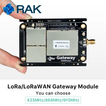 RAK831 LoRa Gateway Modul LoRaWAN Brezžični WIFI Modul Osnove na SX1301 Brezžični Spread Spectrum Prenosa, do 15KM Q137