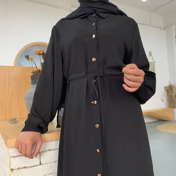 Ramadana Abayas za Ženske Muslimanskih Moda Dubaj Abaya Turčija Hidžab Obleko tam kaftan Caftan Islam, Obleke, Oblačila Haljo Longue Femme