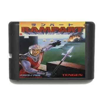 Rampart 16 bit MD Igra Kartice Za Sega Mega Drive Za Genesis