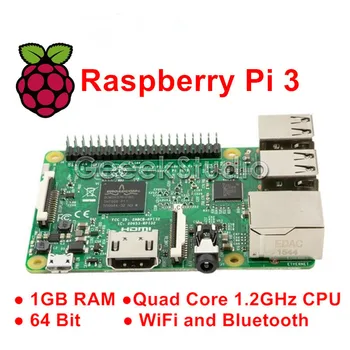 Raspberry Pi 3 Model B 1 gb RAM-a Quad Core 1.2 GHz 64bit PROCESOR, WiFi & Bluetooth
