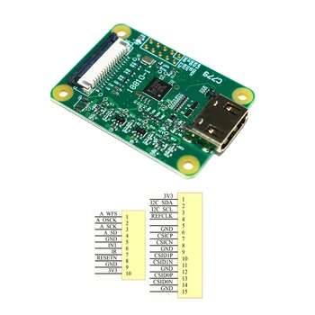 Raspberry Pi 4B 3B 3B+ Nič W HDMI Za CSI-2 Adapter svet HDMI Vhod Do 1080p 30Fps