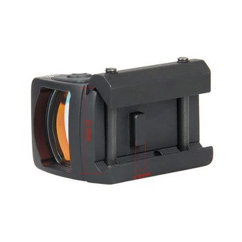 Reflex Taktično Nastavljiv Collimator Glock RMR Mini Red Dot Sight Področje uporabe