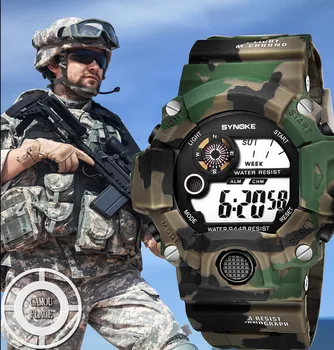 Relogio Moške Multi Funkcijo Vojaški Šport ura LED Digitalna Dvojno Gibanje watch Nepremočljiva Šport Ženske Ročne ure Moške Ure