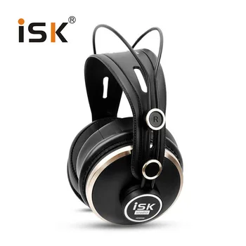 Resnično ISK HD9999 Pro HD Zaslon Slušalke Popolnoma zaprtih Spremljanje DJ Slušalke/Avdio/Mešanje/Snemalni Studio Slušalke