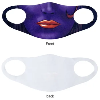 Risanka Anime Stroj Zaščitne Maske Tkanine Ponovno Uporabo Za Boj Proti Onesnaževanju Prah Ljubek Obraz Masko Moda Dihanje Elastična Usta Kape